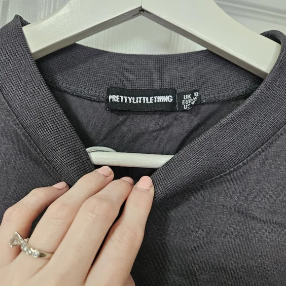 Grey pretty little thing 2 piece outfit - Picture 10 of 16